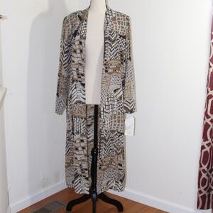 Khaliah Ali Collection, Duster Jacket Coat Light weight